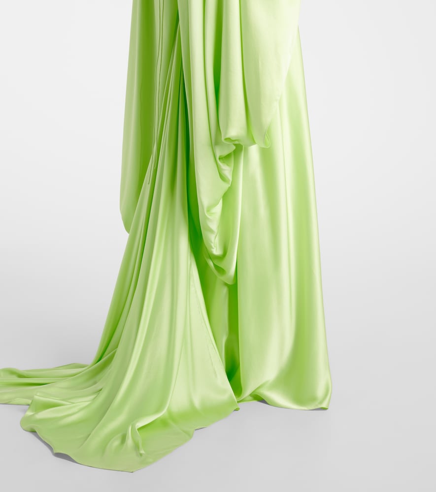  Roksanda Roksanda Caped Satin Gown 