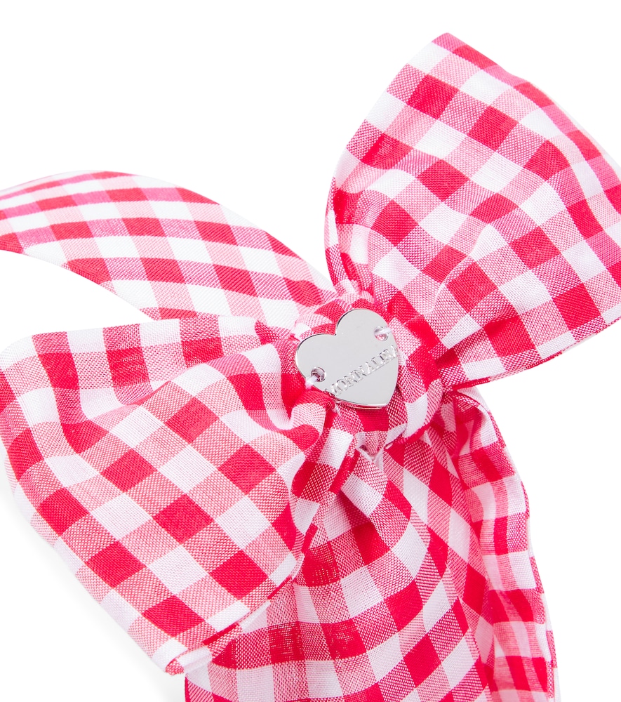  Monnalisa Monnalisa Checked Mousseline Headband 