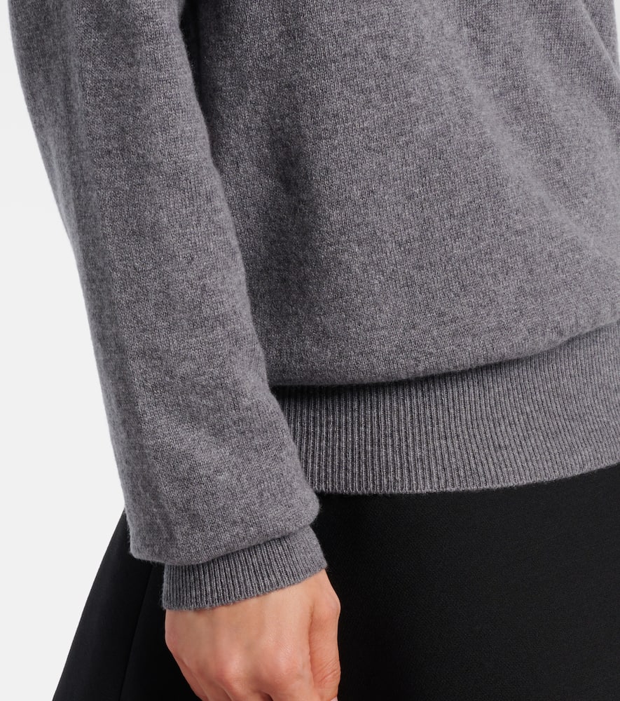 Gucci Cashmere Turtleneck Sweater In Gray
