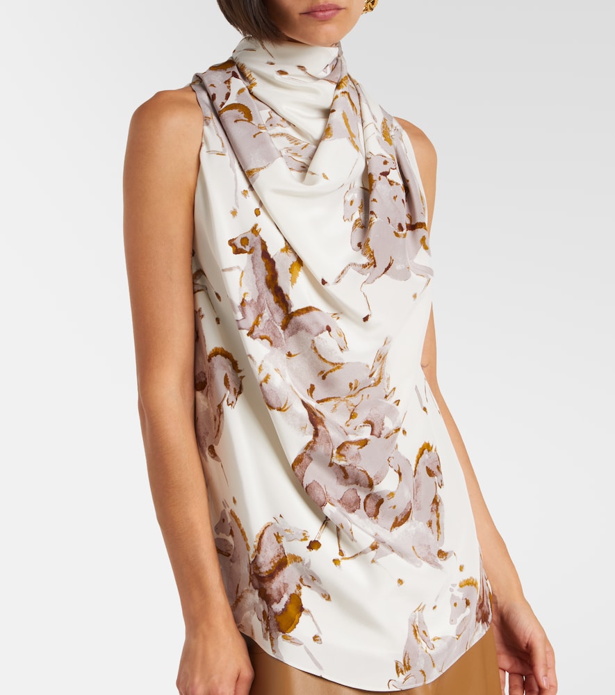  Altuzarra Altuzarra Top Sleary Aus Seide 