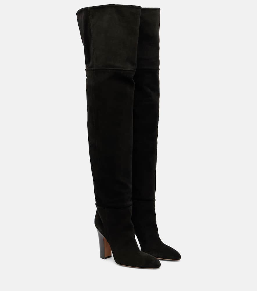 Lavinia suede over-the-knee boots