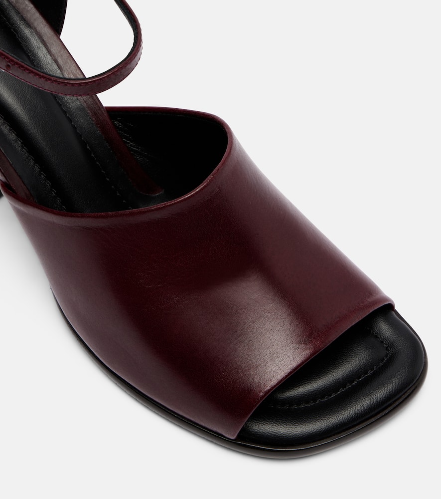 Lemaire 80mm Square-toe Block-heel Sandals In Multi