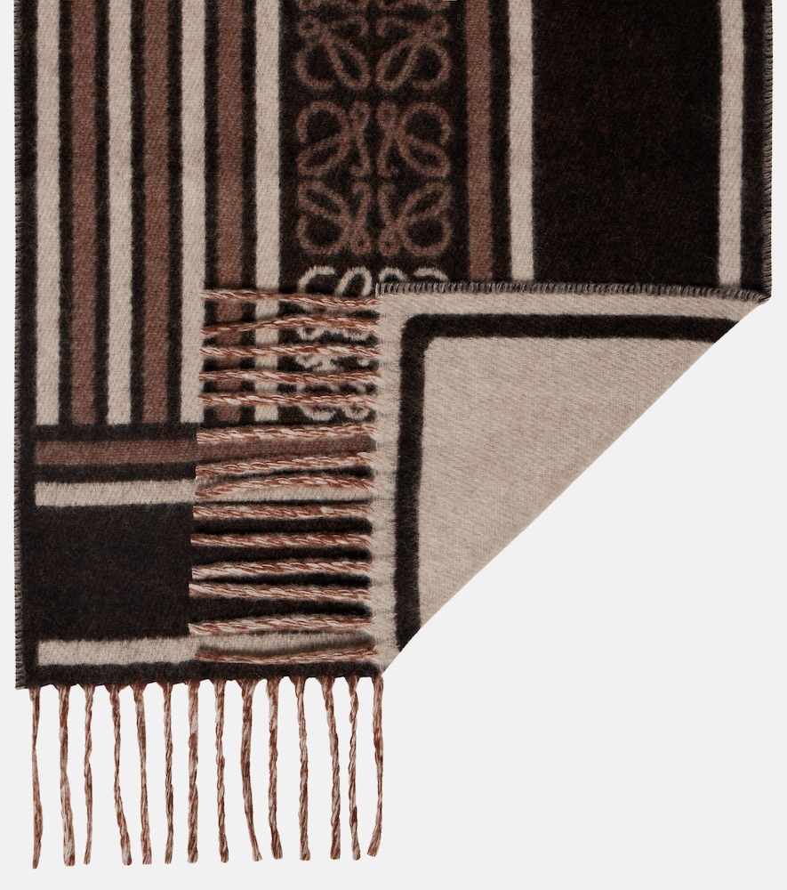  Loewe Loewe Schal Anagram Aus Wolle Und Kaschmir 