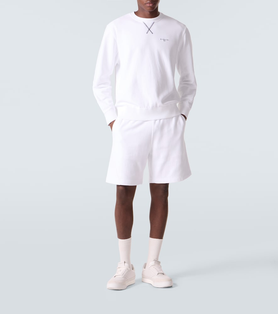 Couture Seam Cotton Bermuda