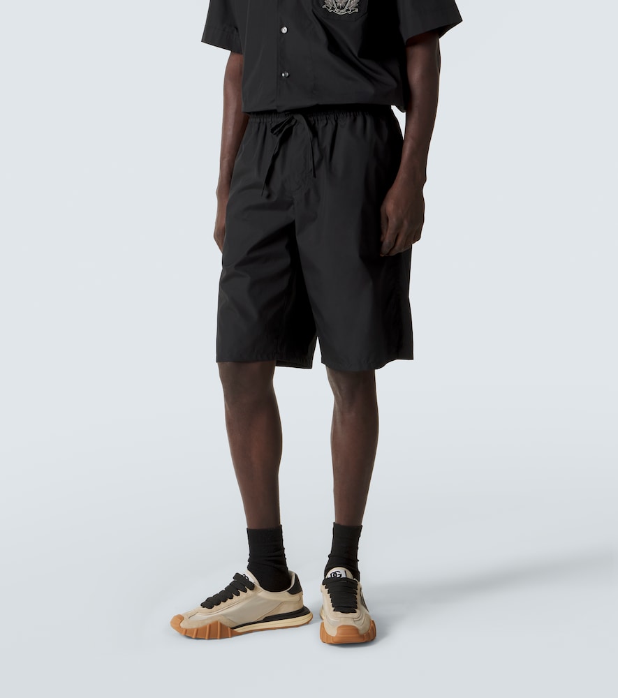  Dolce&gabbana Dolce&gabbana Vanity Cotton Poplin Bermuda Shorts 