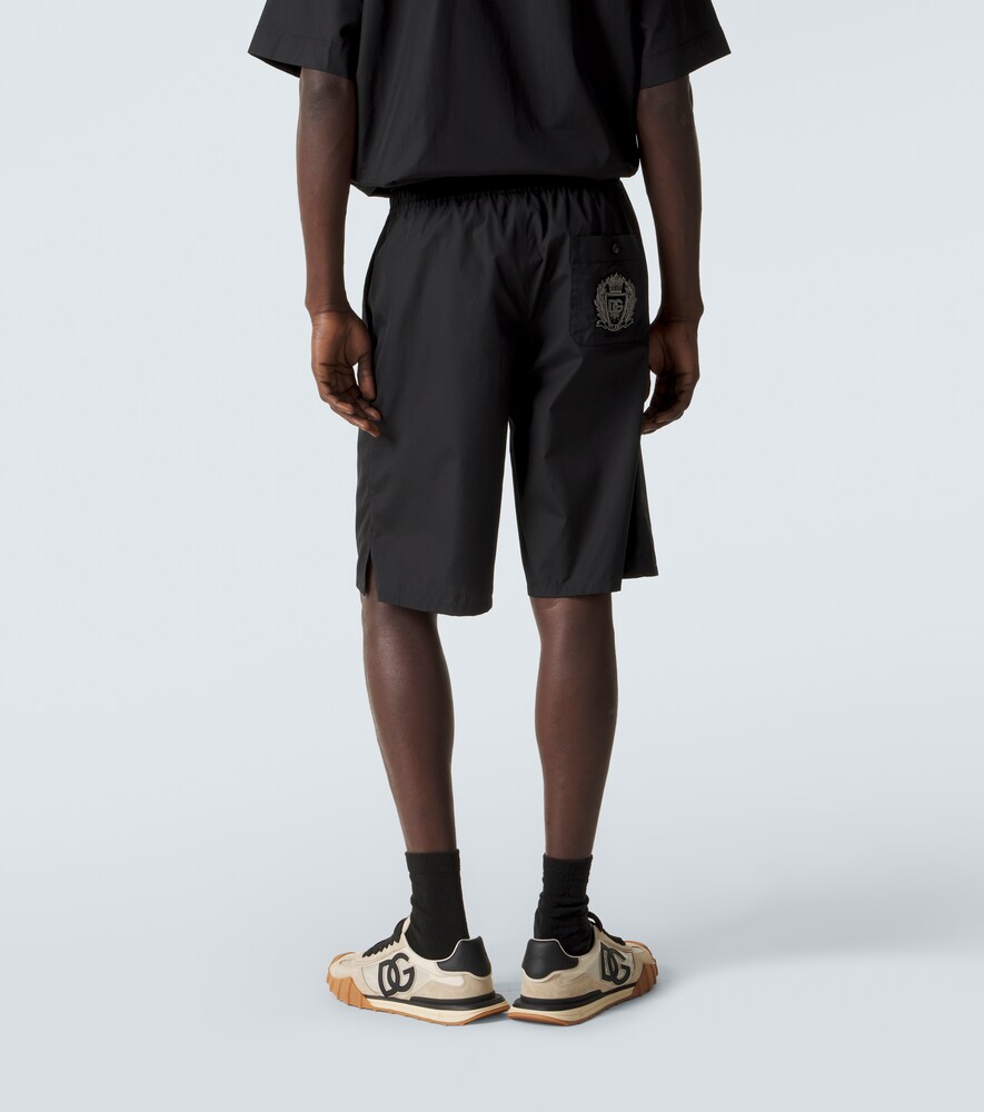  Dolce&gabbana Dolce&gabbana Vanity Cotton Poplin Bermuda Shorts 
