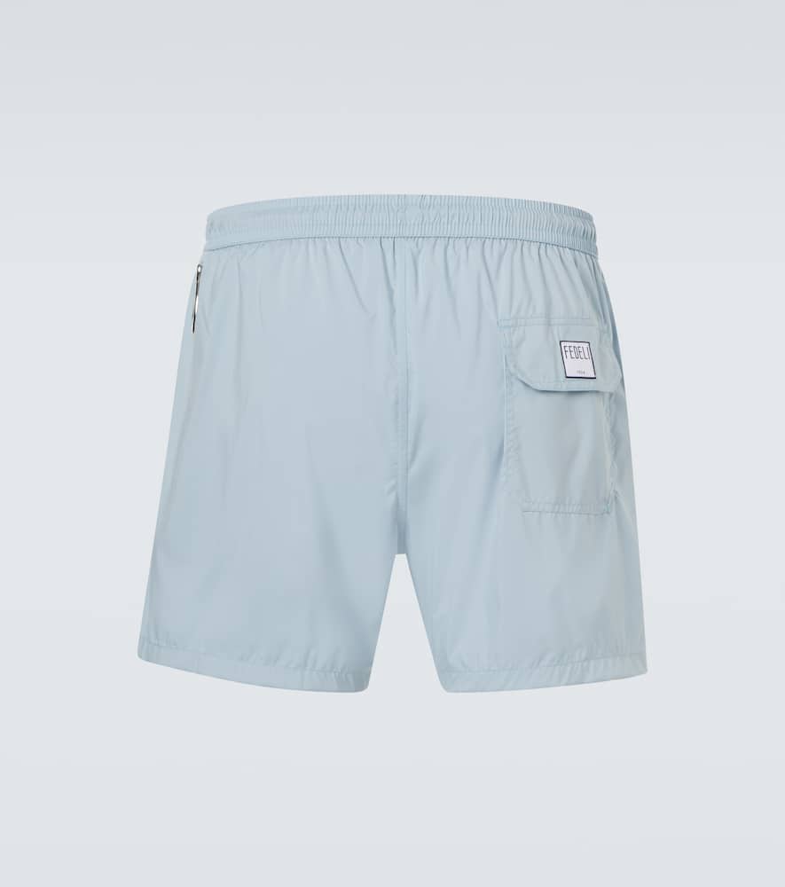 Fedeli Madeira Swim Trunks In Blue