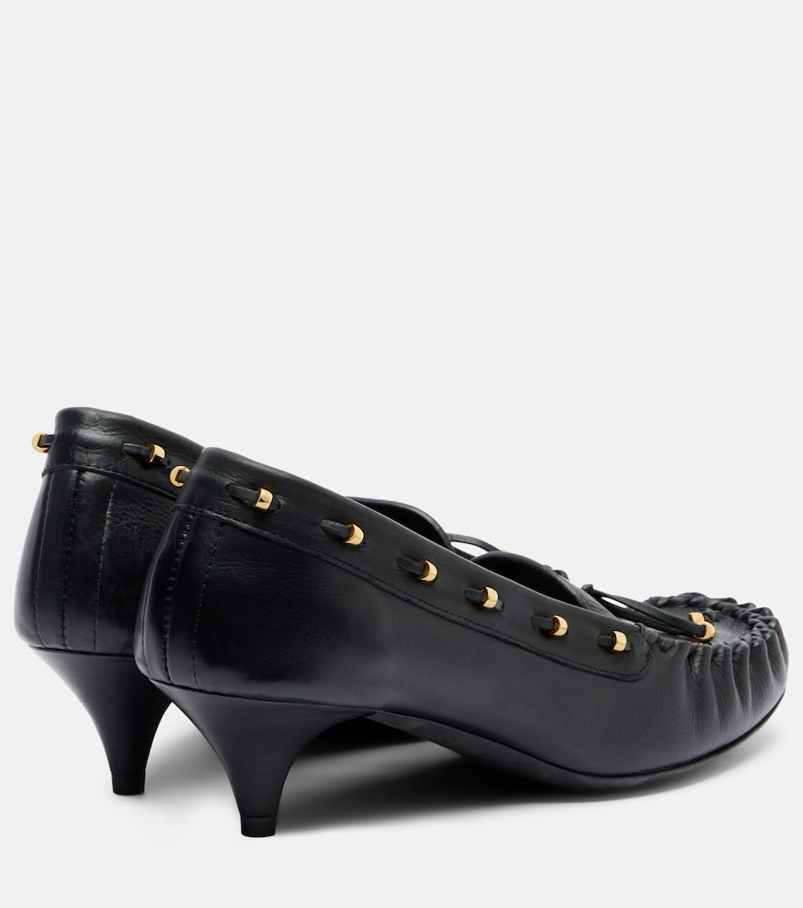  Khaite Khaite Milly 45 Leather Pumps 
