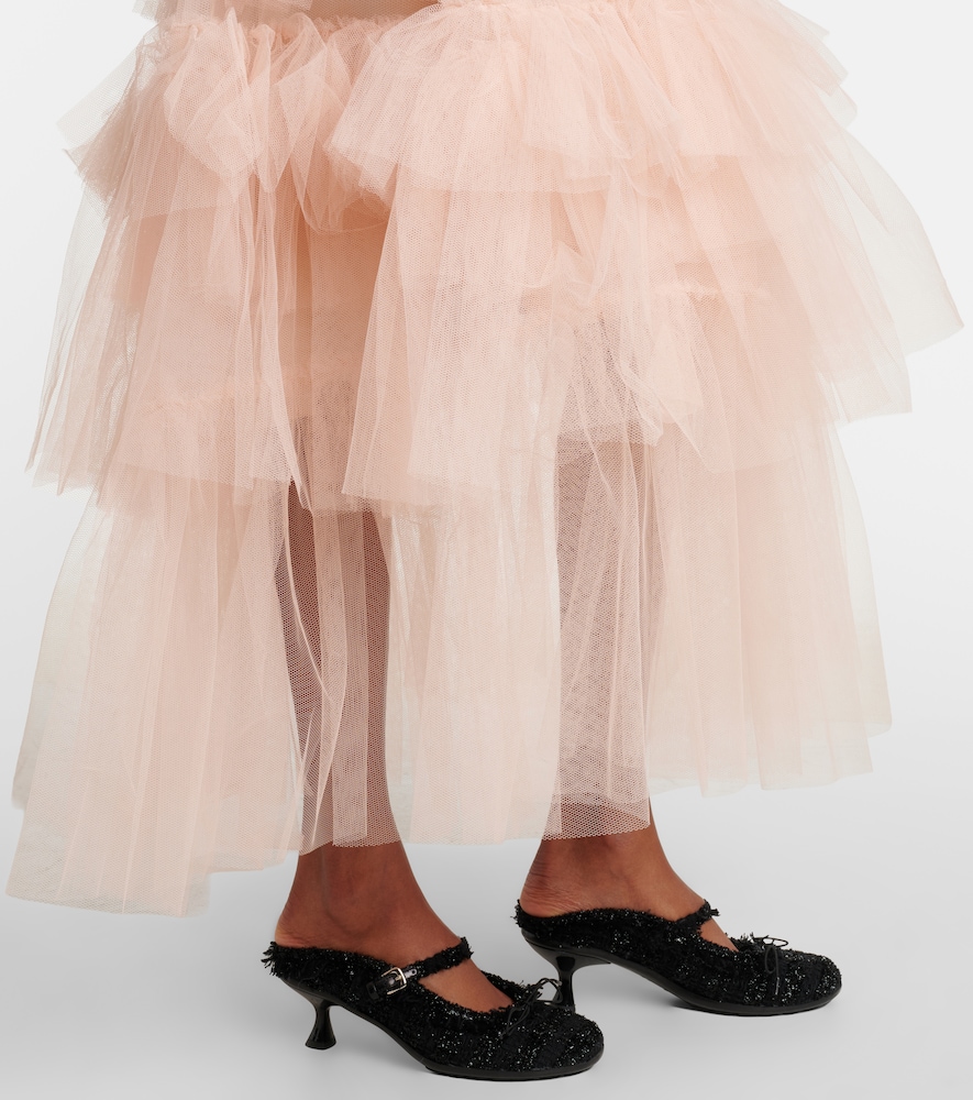  Simone Rocha Simone Rocha Midirock Aus Tüll 