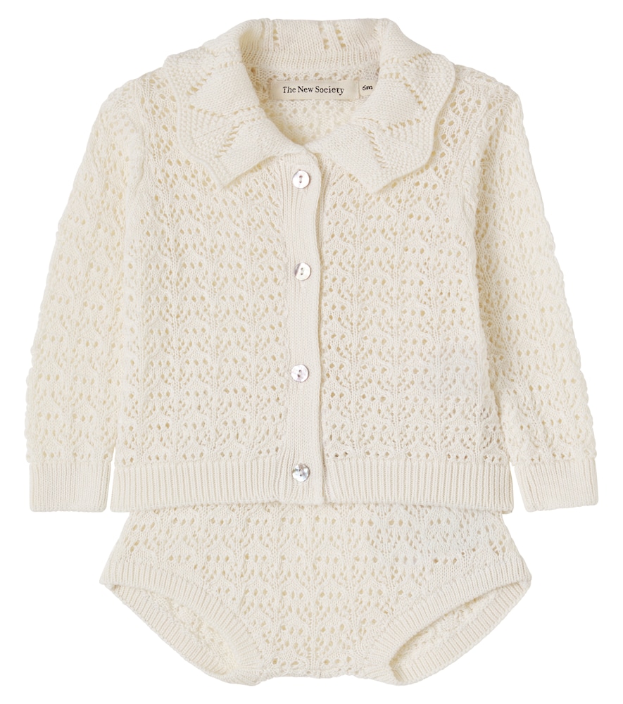 Baby â Cardigan e culottes Rompi