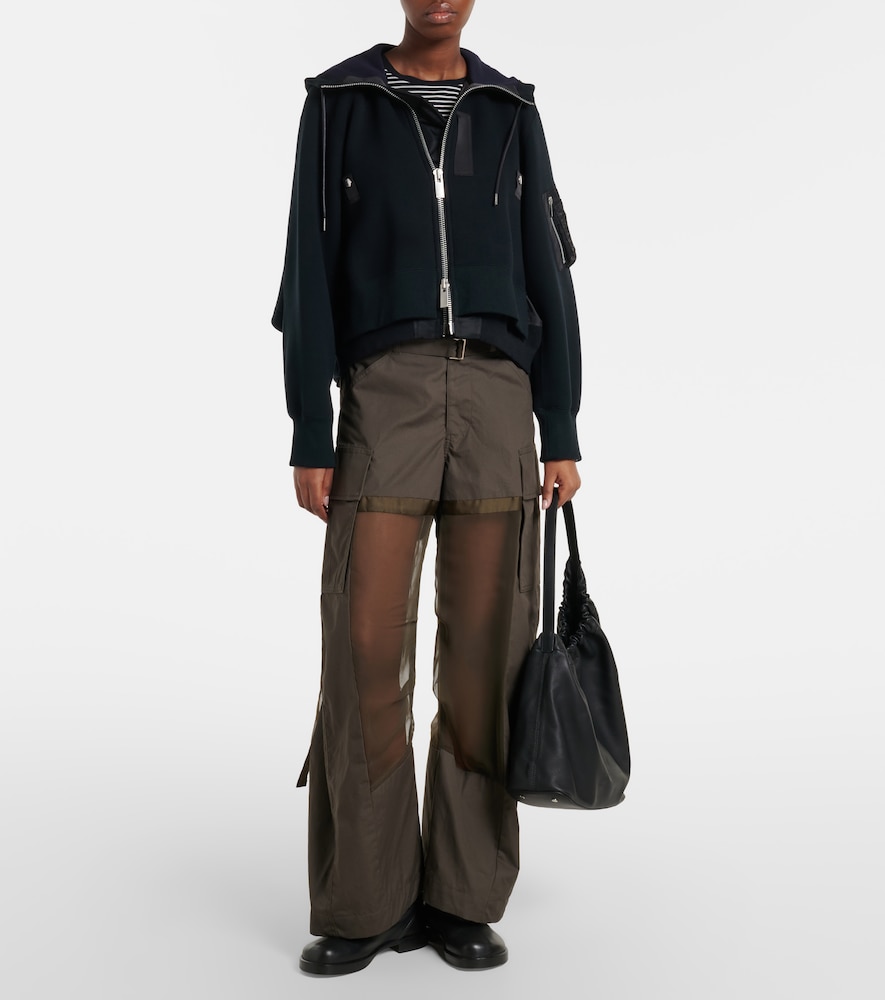  Sacai Sacai Cargohose Aus Baumwolle 