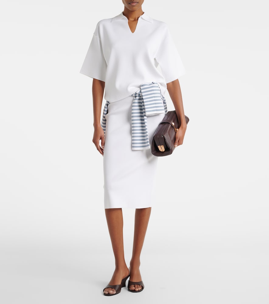 Max Mara Gennaio knitted pencil skirt