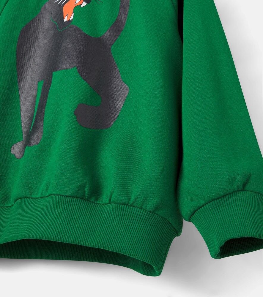  Mini Rodini Mini Rodini Sweatshirt Panther Aus Baumwoll-jersey 
