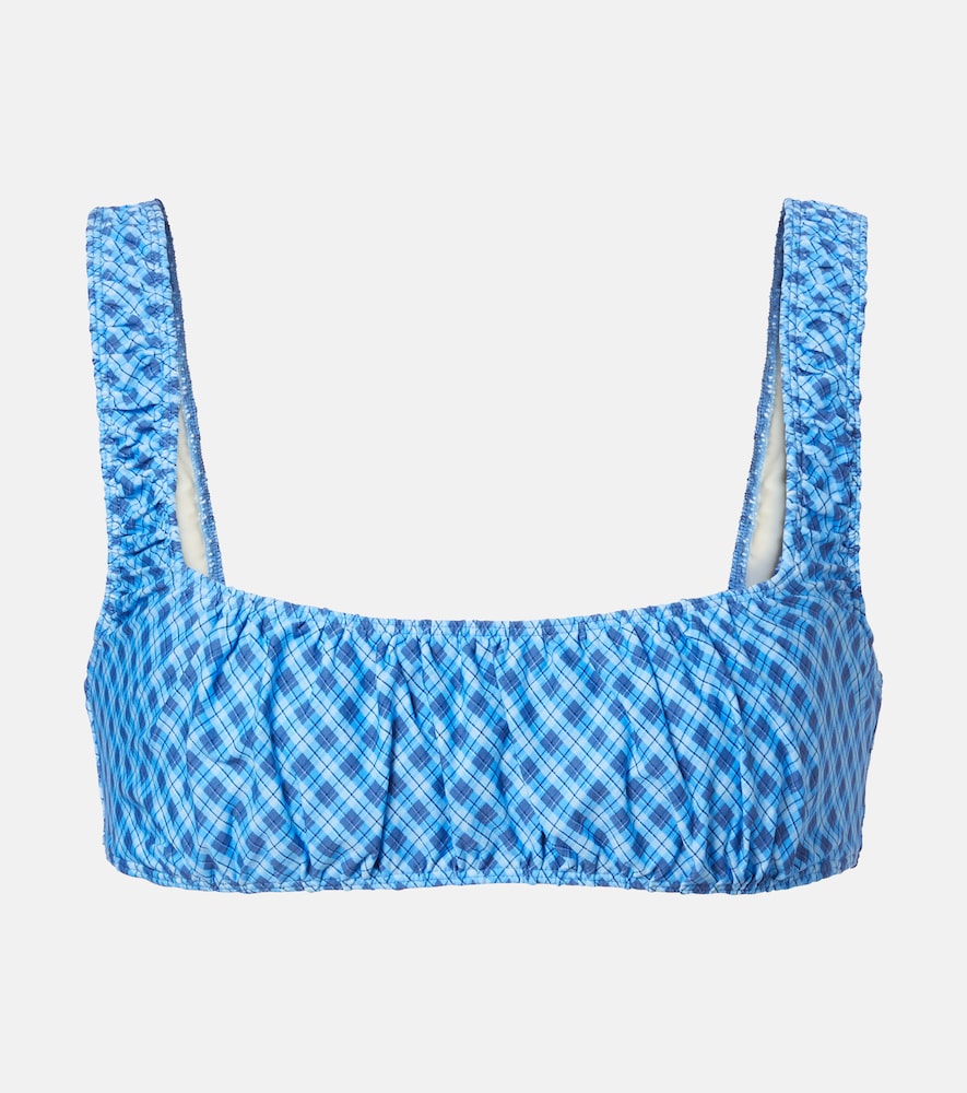 Montce Zoe plaid bikini top | Thumbnail 5