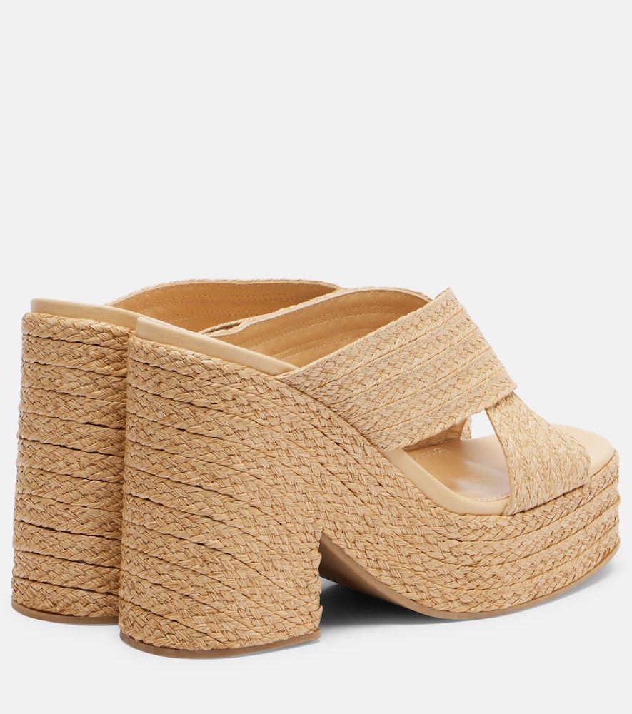  Souliers Martinez Souliers Martinez Garda Raffia Sandals 
