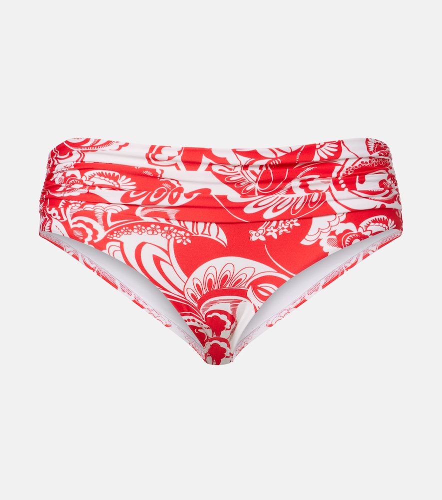 Slip bikini Bel Air con stampa floreale