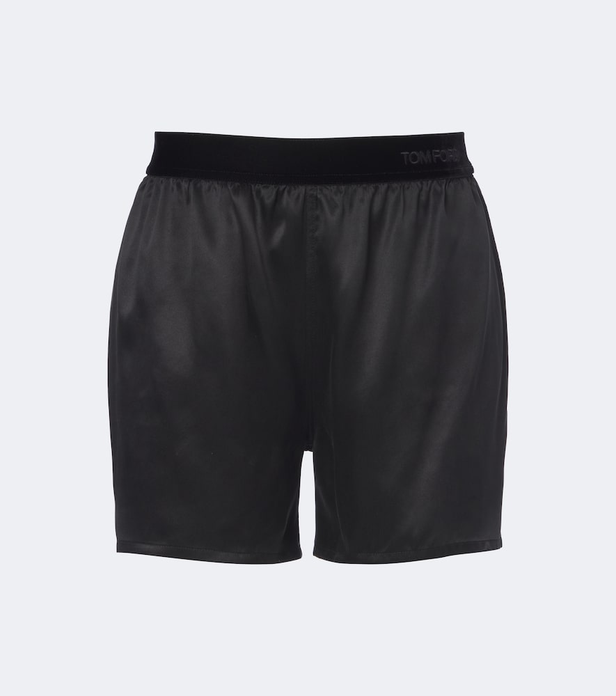 Satin Pajama Shorts