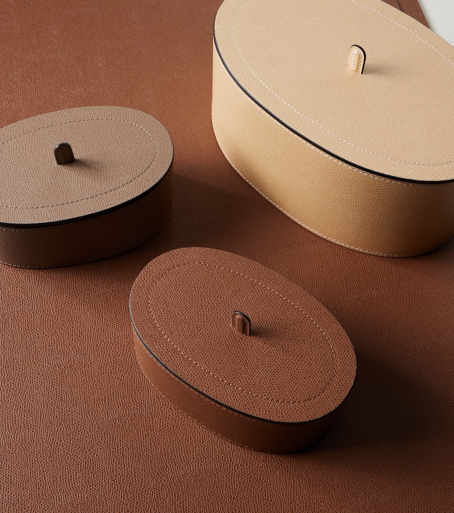 Giobagnara Giobagnara Harris Small Leather Box 