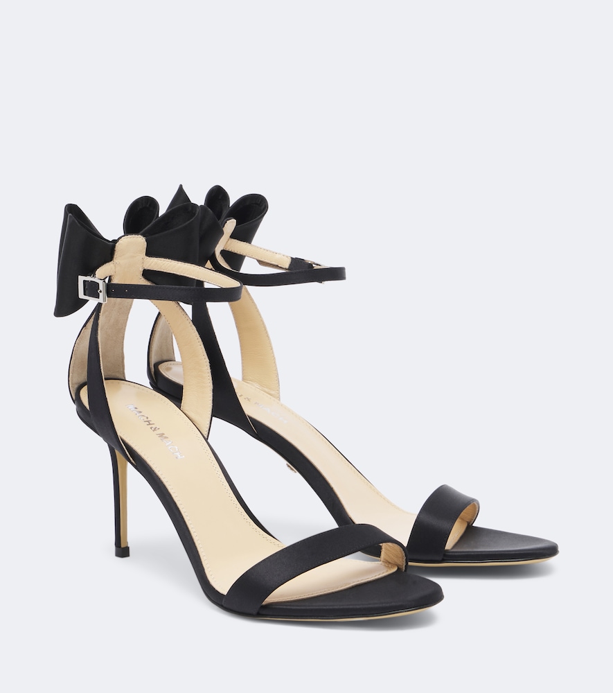 Sandalen Le Cadeau aus Satin