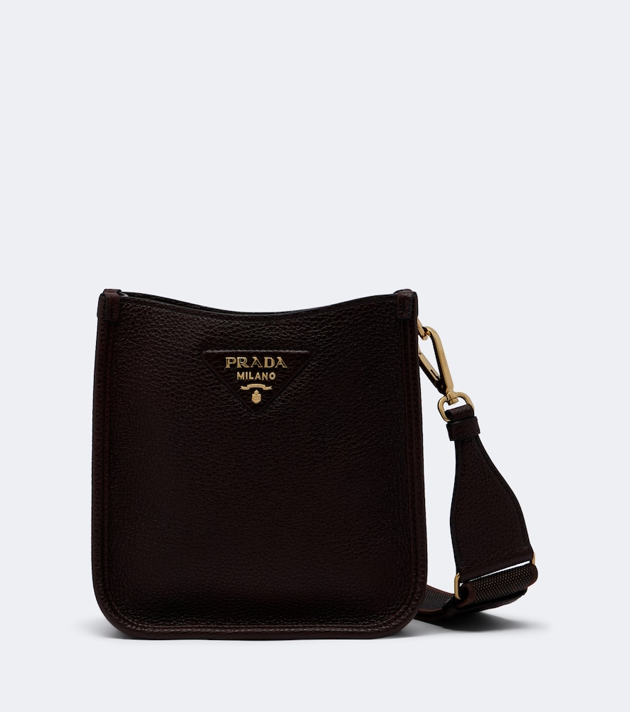 Schultertasche Mini aus Leder