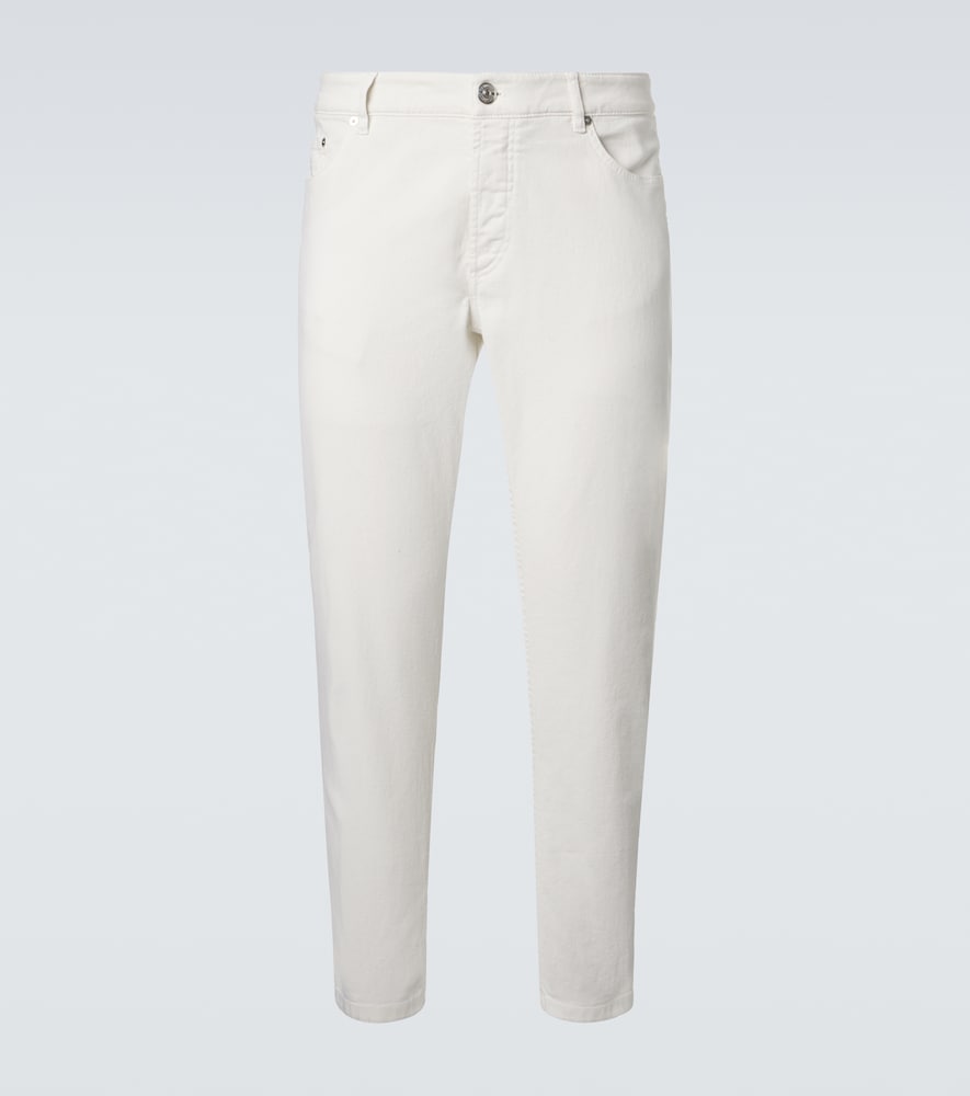 Jeans regular a vita media