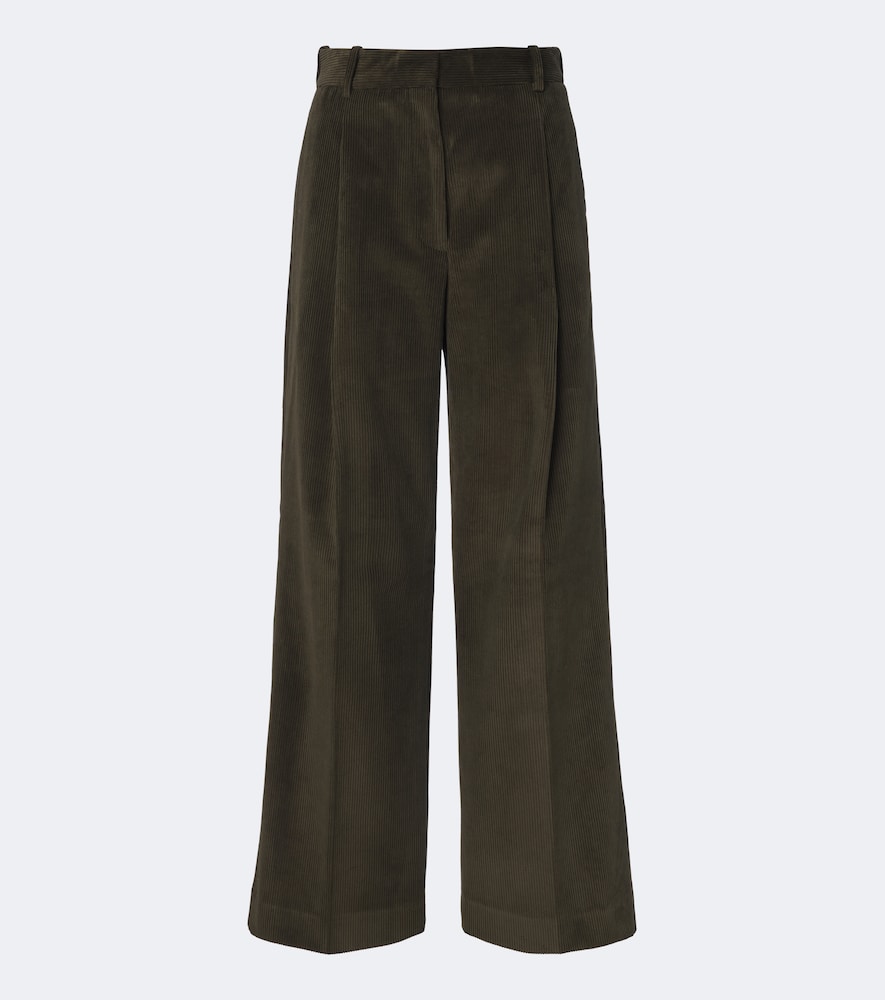 Róhe Weite Hose aus Baumwollcord