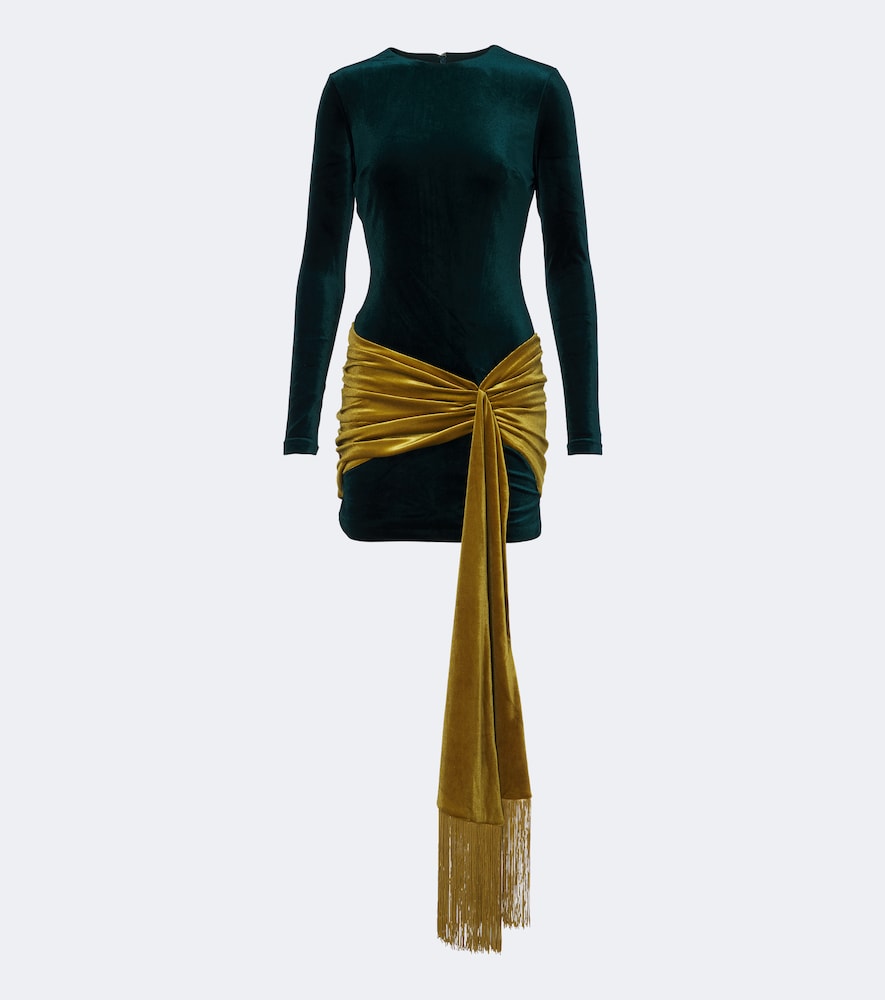 Retrofête Minikleid Jackson aus Samt