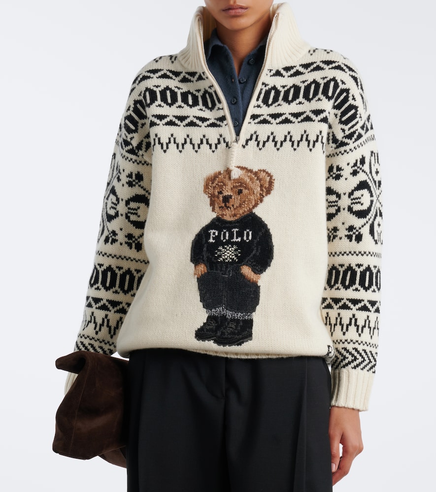 Polo Ralph Lauren Polo Bear Wool And Cashmere Sweater