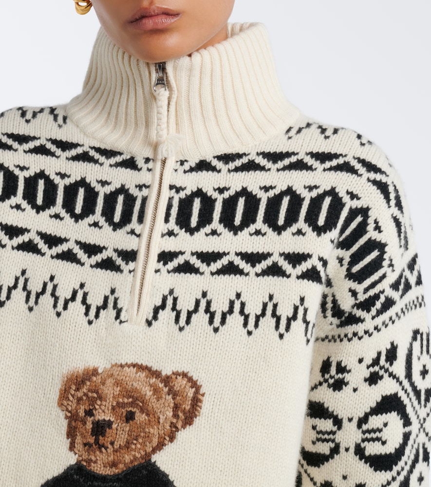 Polo Ralph Lauren Polo Bear Wool And Cashmere Sweater
