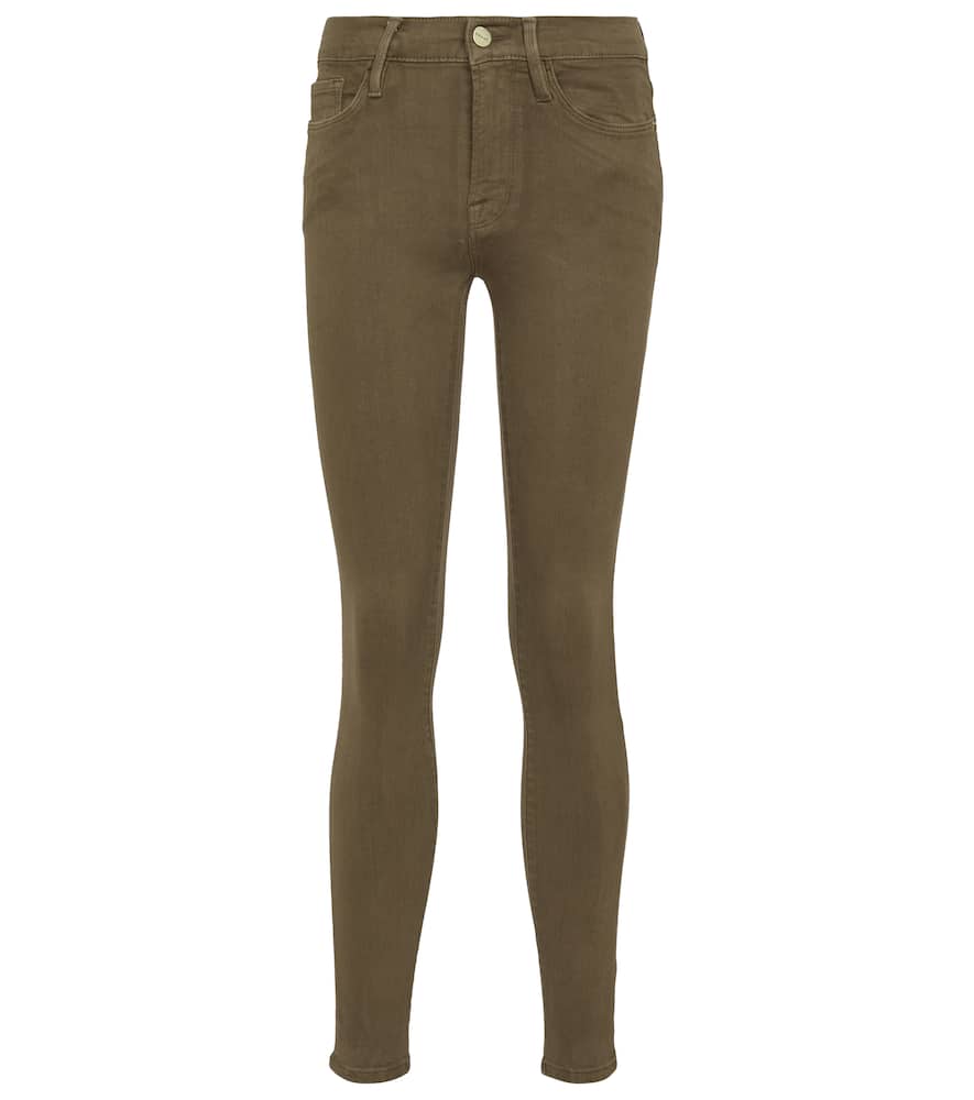 Frame Le Skinny de Jeanne mid-rise jeans