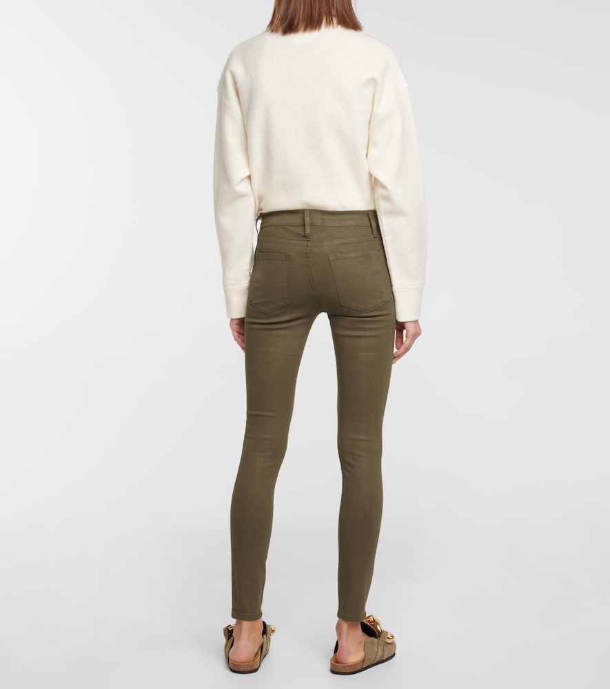  Frame Frame Mid-rise Jeans Le Skinny De Jeanne 