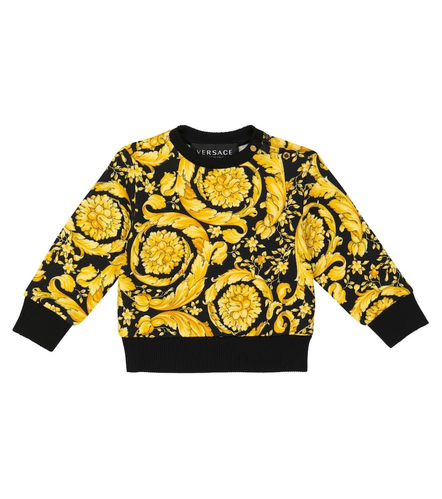 Versace Kids Baby Barocco printed sweatshirt