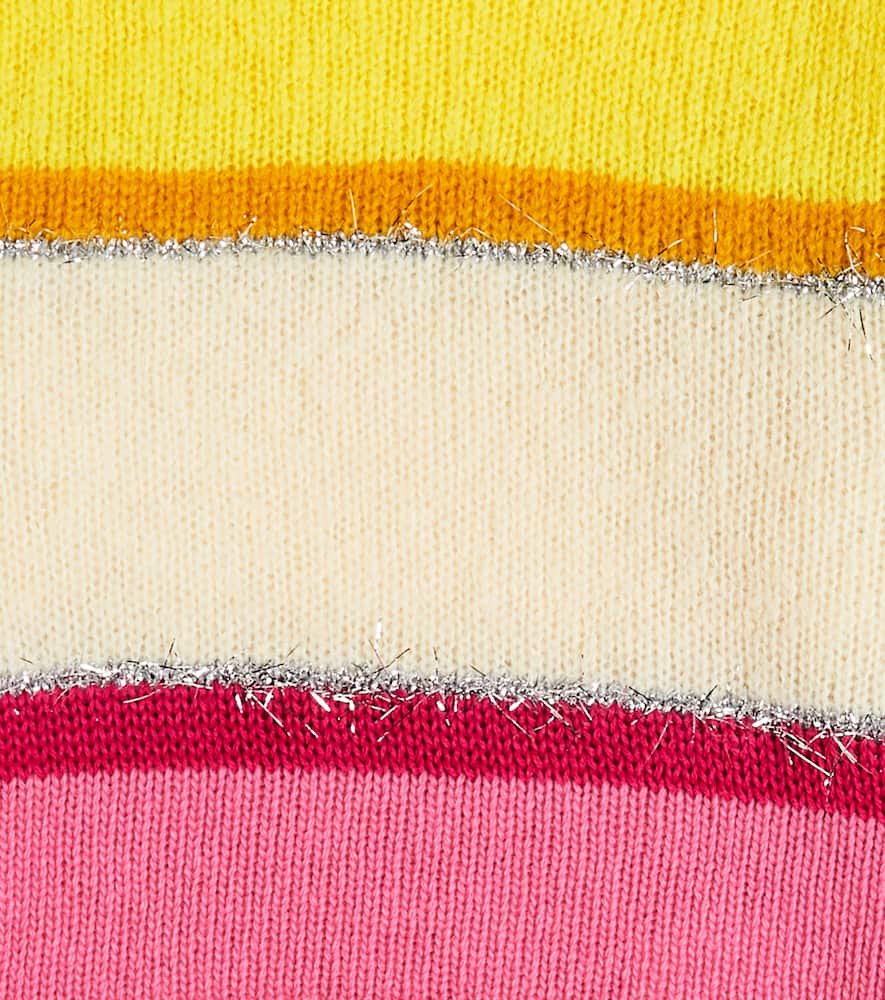 Monnalisa Wool-blend Sweater In Multicoloured