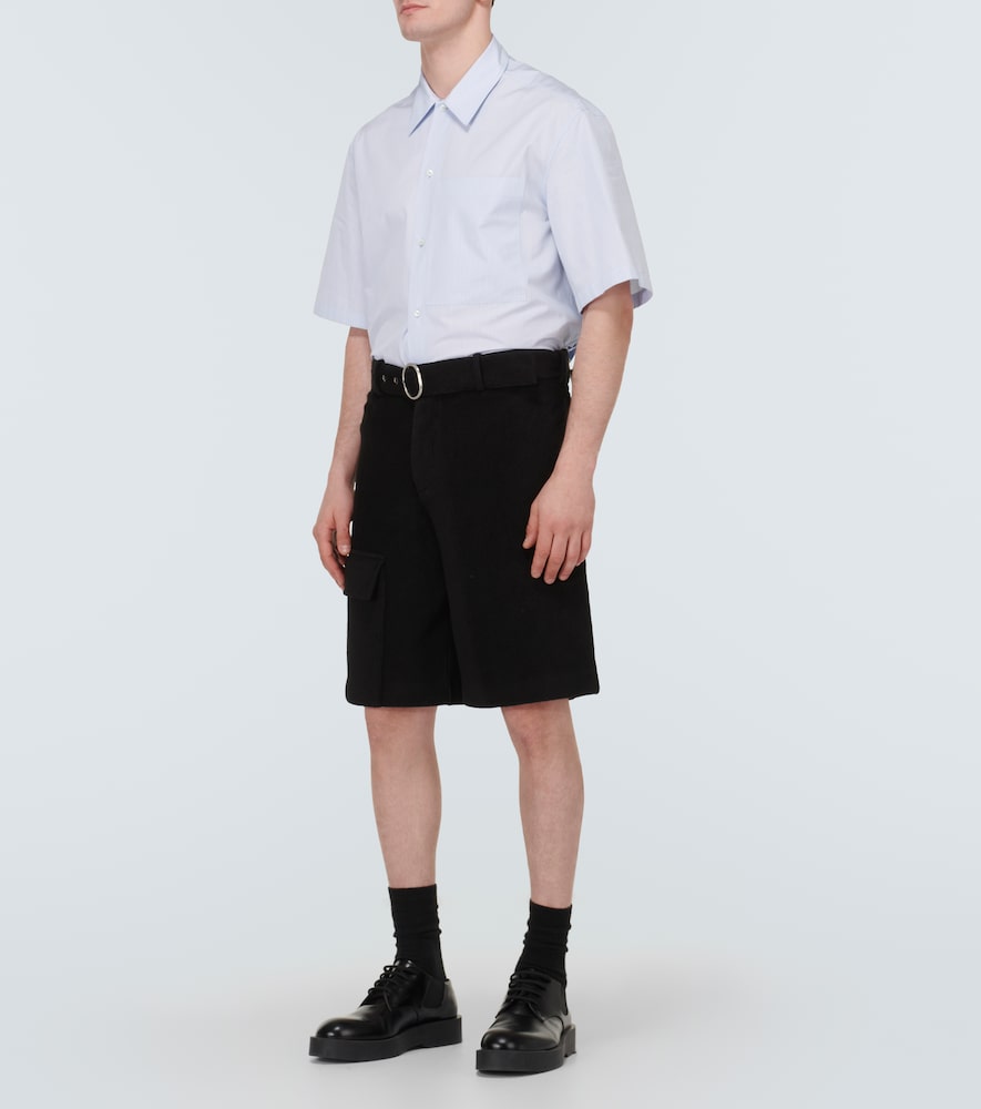  Jil Sander Jil Sander Low-rise Shorts Crochet Aus Einem Baumwollgemisch 