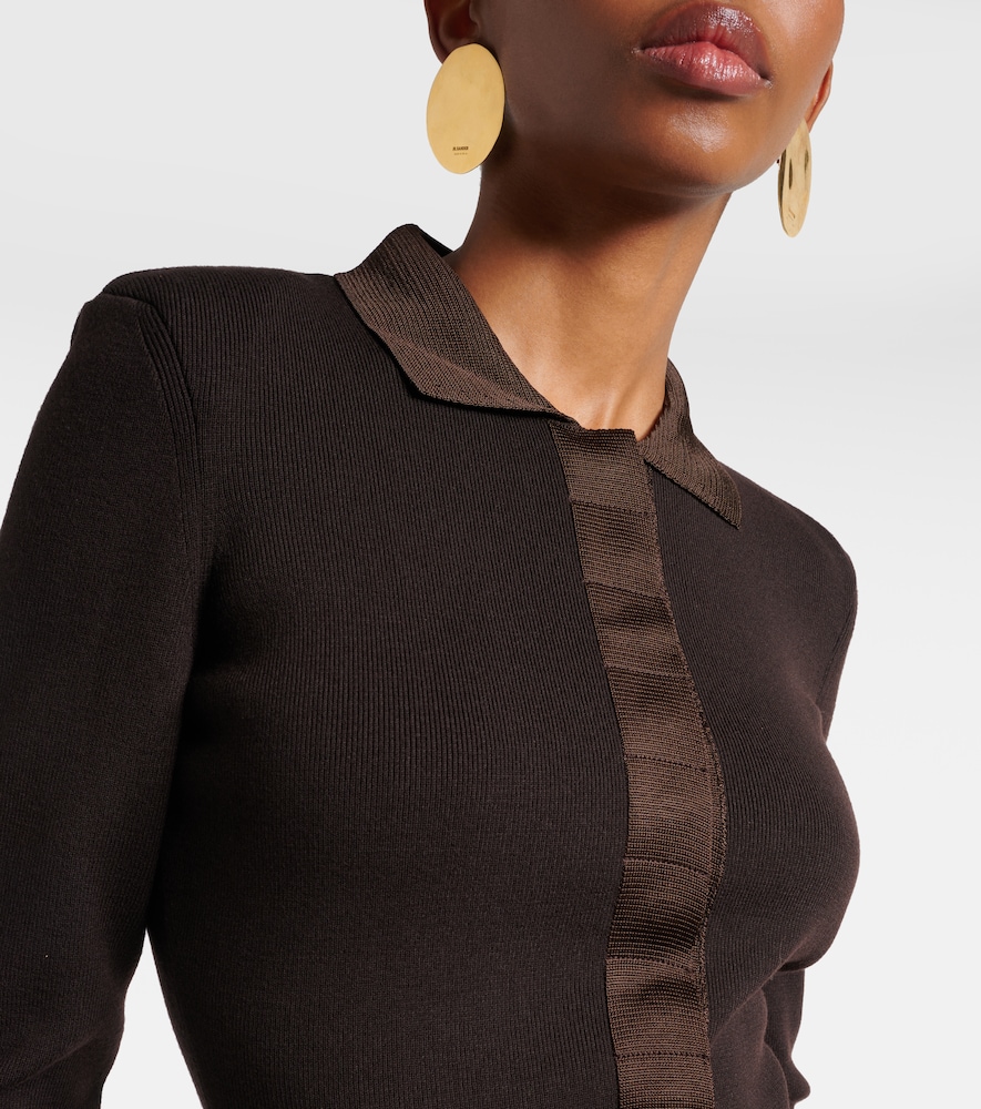  Tom Ford Tom Ford Minikleid Aus Einem Wollgemisch 