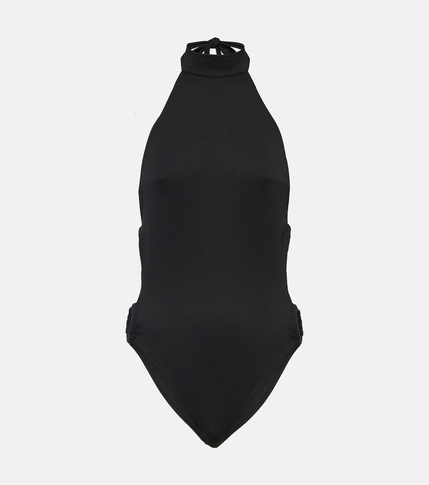 Carey halterneck swimsuit