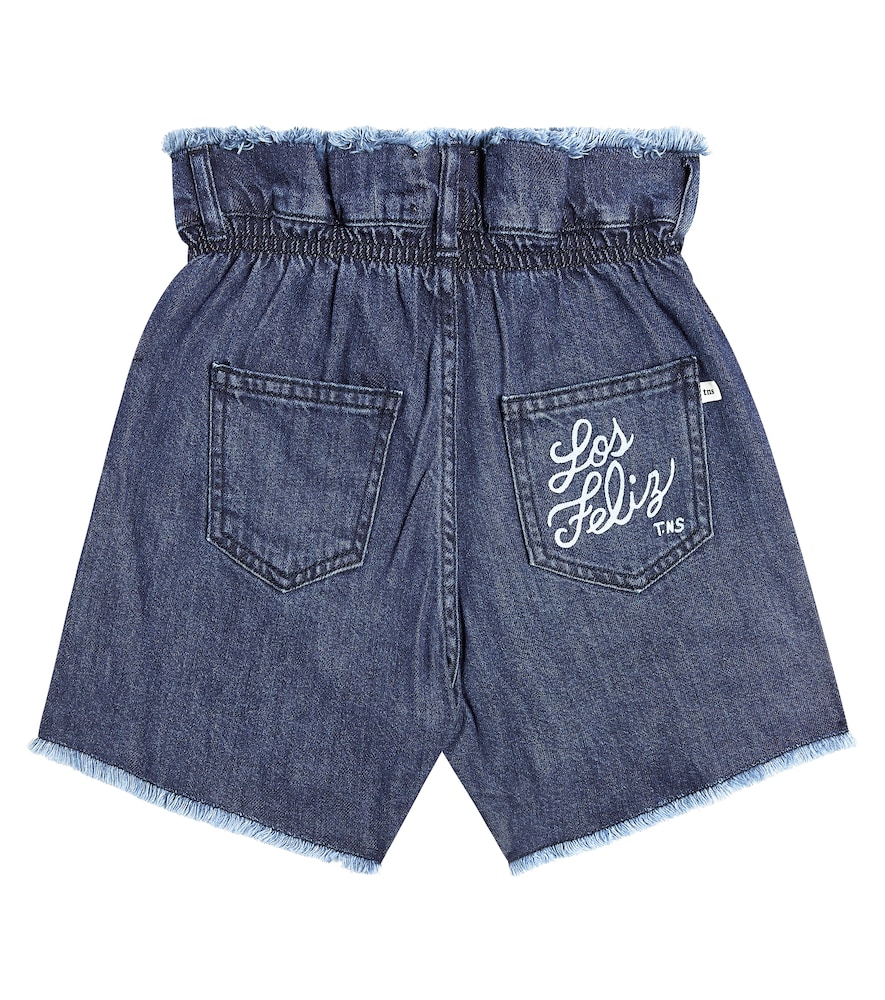 The New Society The New Society Bestickte Jeansshorts Lagoon 