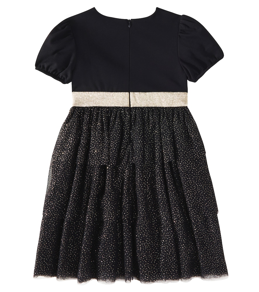  Moschino Kids Moschino Kids Kleid Aus Jersey Und Tüll 