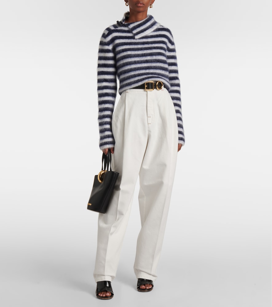 Jacquemus The Curzio De-Nîmes high-rise jeans