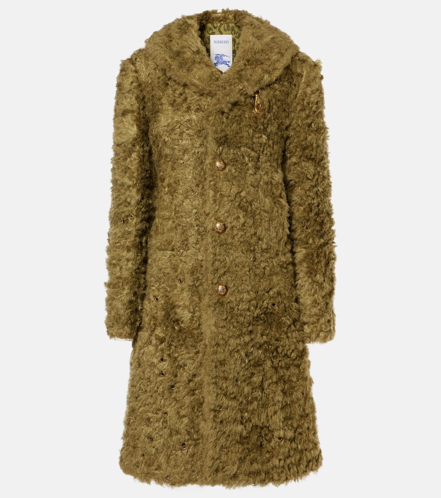 Faux fur coat