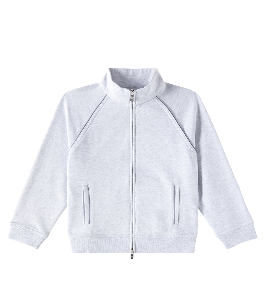 Brunello Cucinelli Kids Cotton-blend sweatshirt