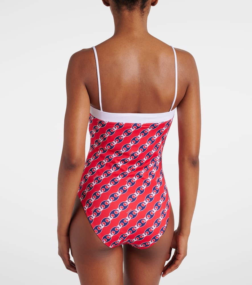Shop Gucci Printed Swimsuit