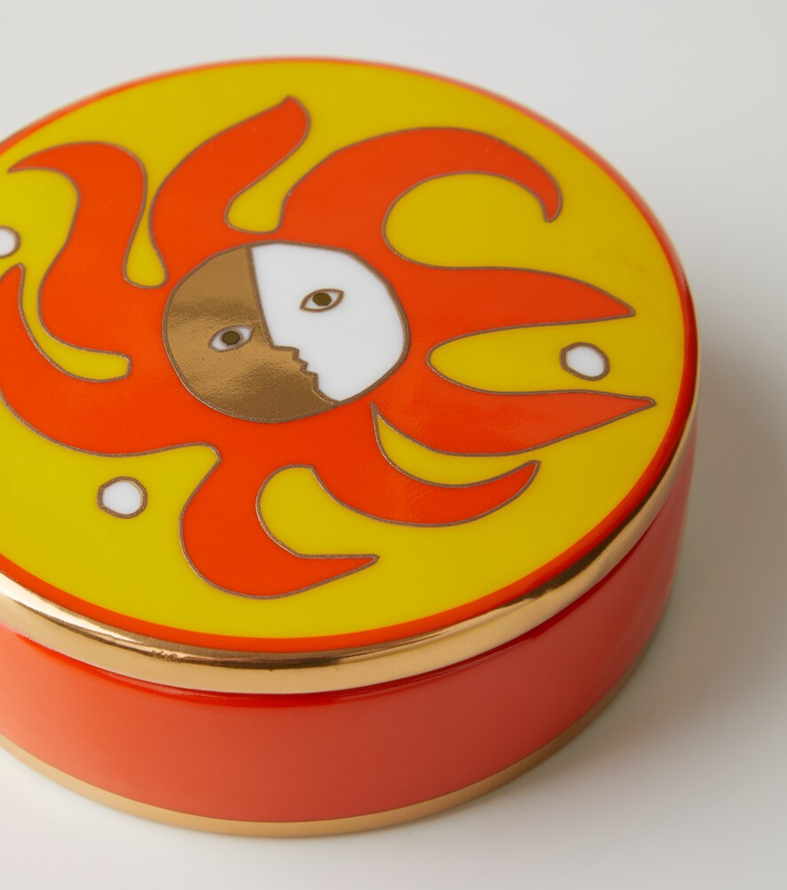  Jonathan Adler Jonathan Adler Playa Printed Porcelain Box 