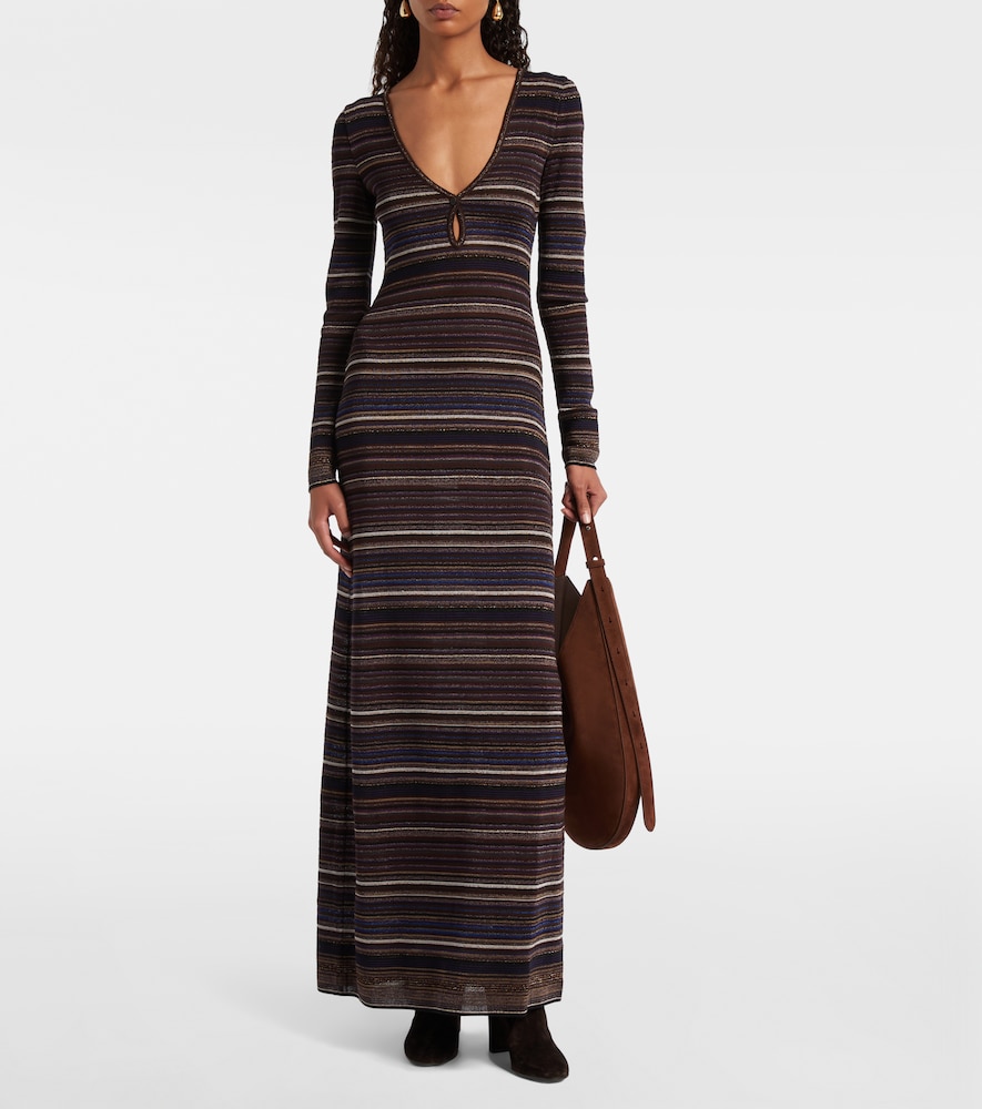 Missoni Striped maxi dress