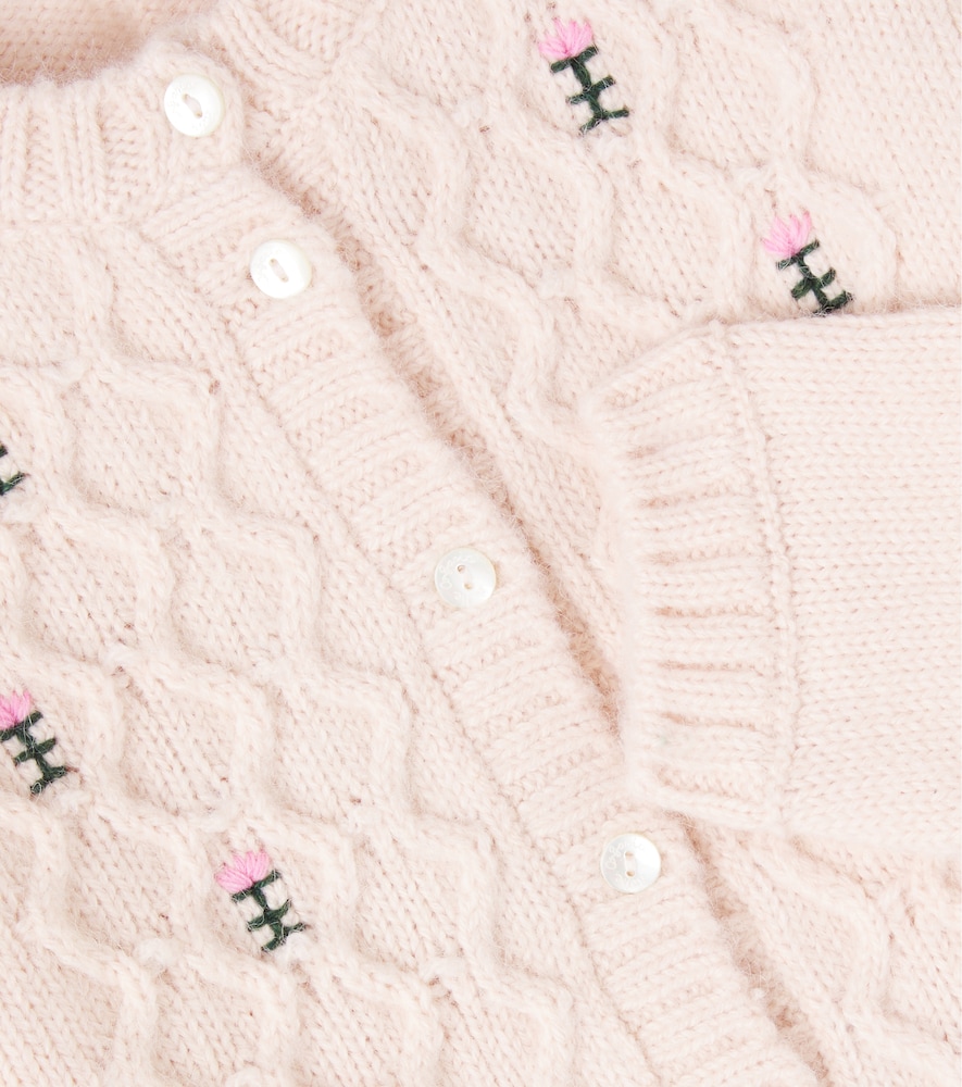  Bebe Organic Bebe Organic Rosine Embroidered Cardigan 