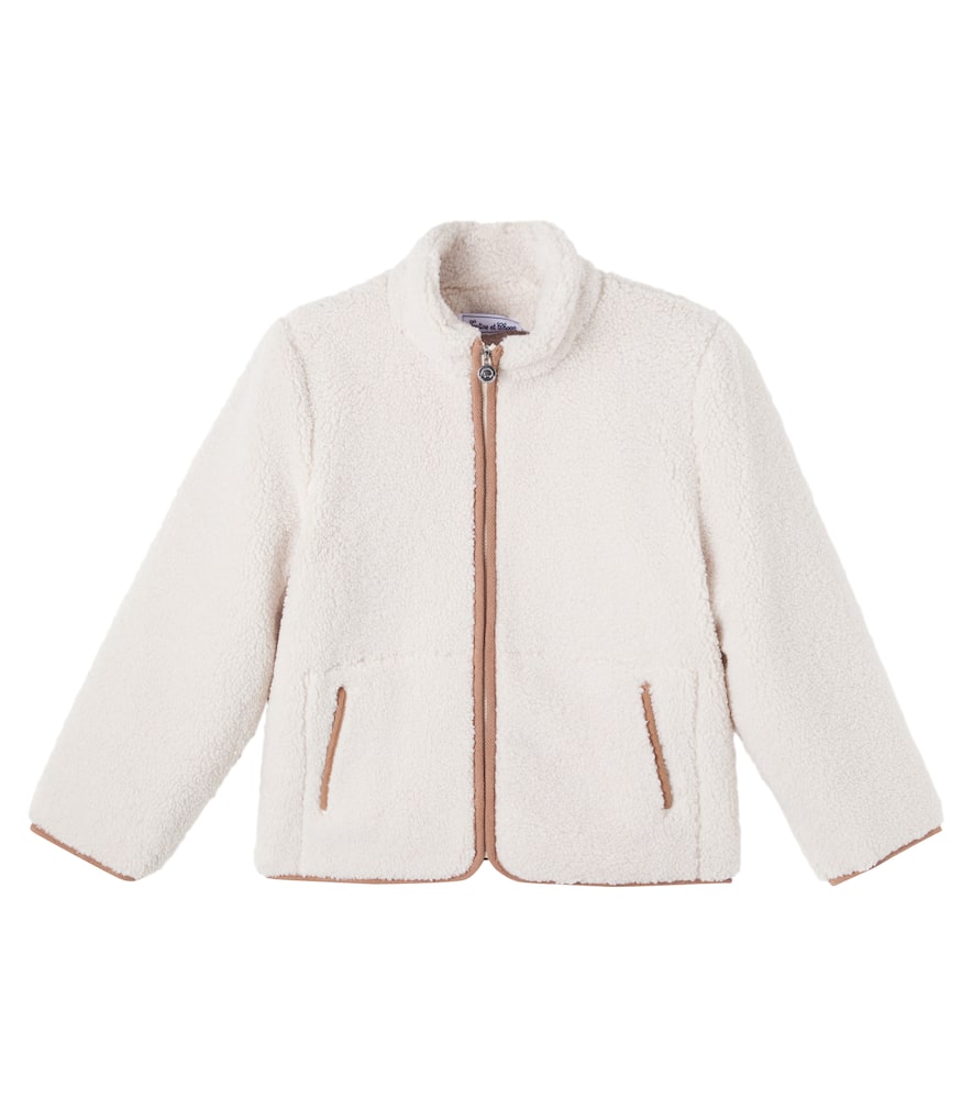 Tartine Et Chocolat Teddy Jacket In Neutral