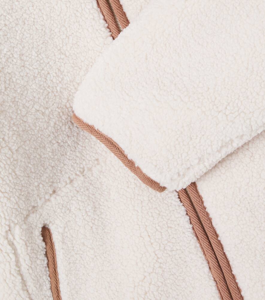 Tartine Et Chocolat Teddy Jacket In Neutral
