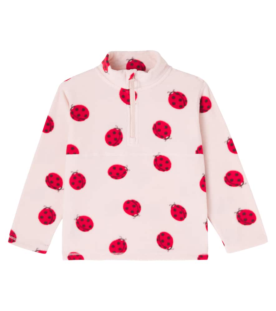 Konges Slojd Konges Sløjd Tavi Printed Fleece Jacket In Pink