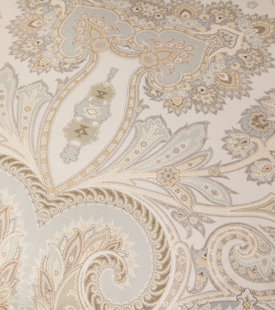 Etro Pegaso Printed Cotton Cushion In Sand