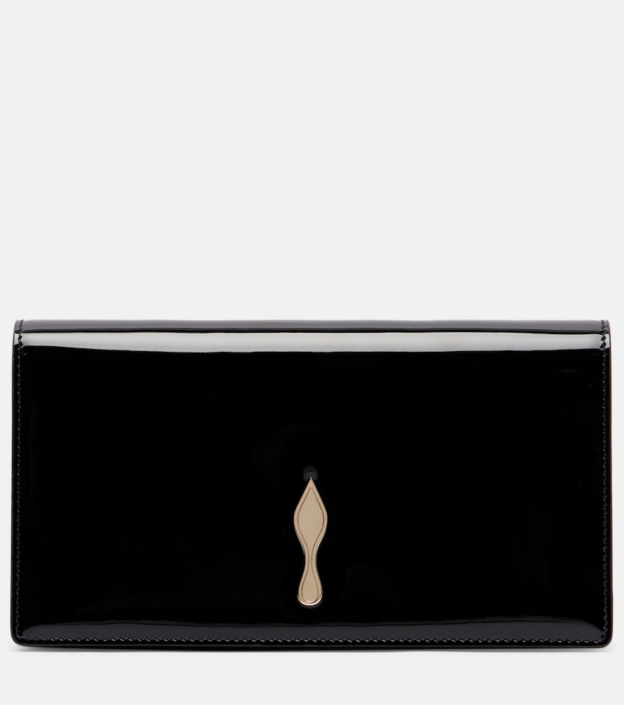 Christian Louboutin Bettina Small patent leather clutch